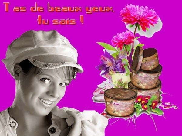 Merci pour les beaux yeux .Gros bisous 